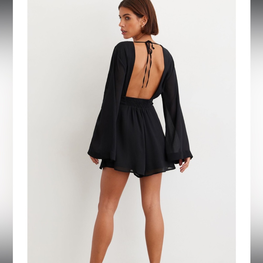 Dynamite long sleeve romper